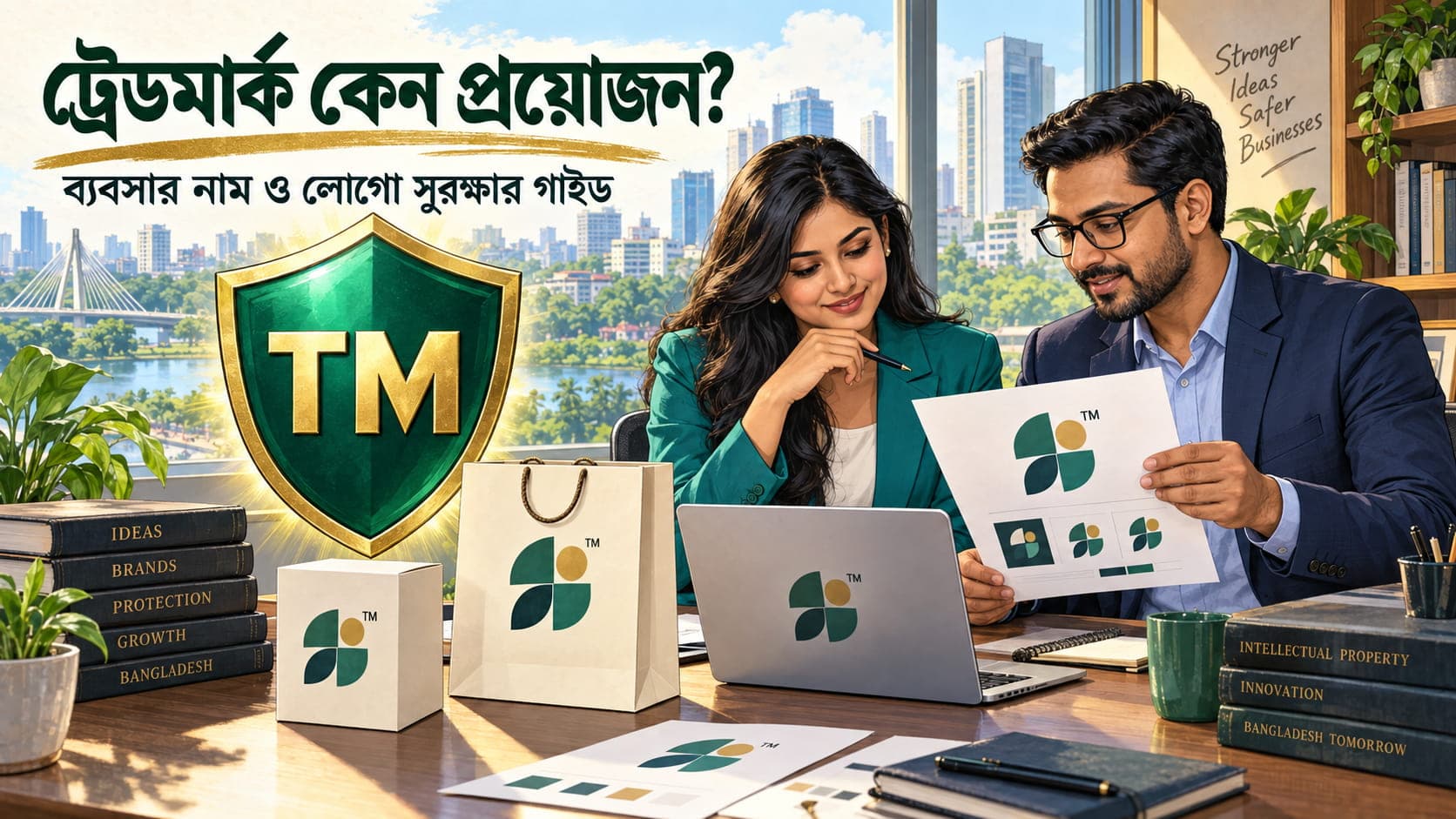 ট্রেডমার্ক কেন প্রয়োজন? ব্যবসার নাম ও লোগো সুরক্ষার প্রাথমিক গাইড